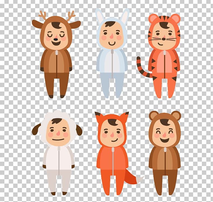 Euclidean Costume Animal Vecteur PNG, Clipart, 3d Animation, Animal, Animal Figure, Cartoon, Cartoon Children Free PNG Download