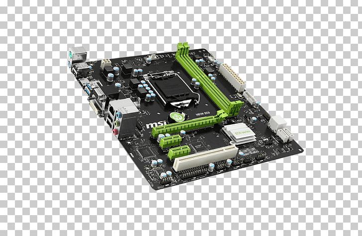 Intel Lga 1150 Motherboard Microatx Msi H81m Eco Png Clipart Atx Computer Component Computer Hardware Cpu