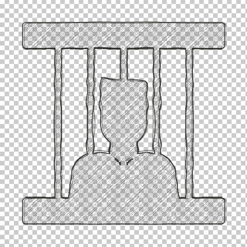 Law And Justice Icon Prison Icon PNG, Clipart, Black, Black And White, Drawing, Furniture, Law And Justice Icon Free PNG Download