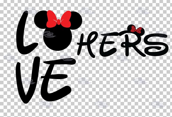 T-shirt Hoodie Minnie Mouse Top PNG, Clipart, Brand, Calligraphy, Clothing, Couple, Crew Neck Free PNG Download