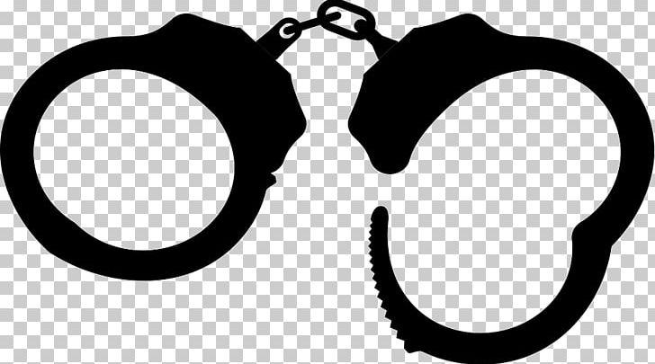 Handcuffs Computer Icons PNG, Clipart, Arrest, Black And White, Cdr, Circle, Computer Icons Free PNG Download
