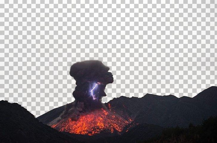 Sakurajima Chaitxe9n Mount Merapi Volcano Lightning PNG, Clipart, Combustion, Computer Wallpaper, Natural, Out, Rock Free PNG Download