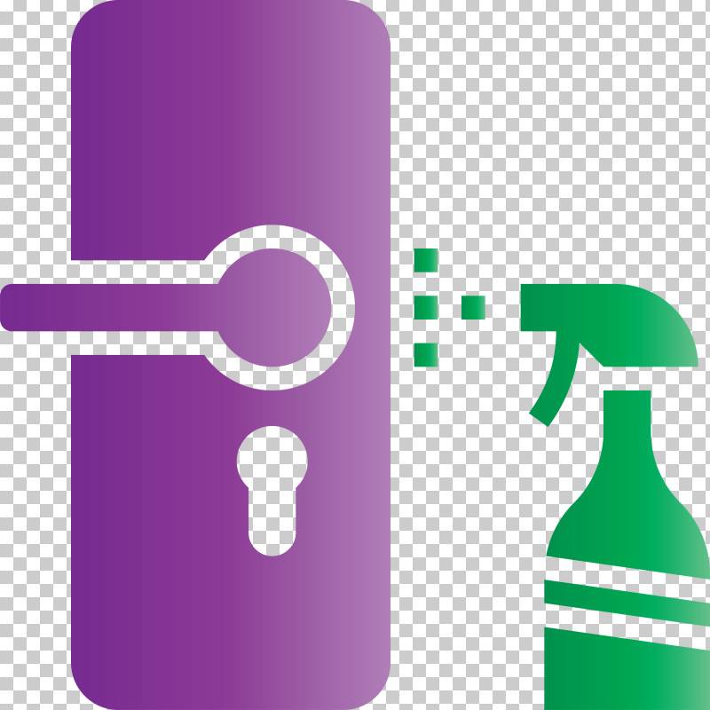 Cleaning Door Hygiene Coronavirus PNG, Clipart, Bottle, Cleaning Door, Coronavirus, Drinkware, Green Free PNG Download