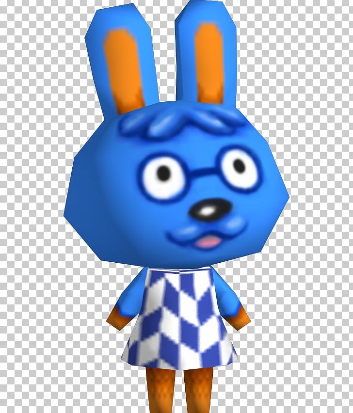 Animated Cartoon Mascot Character Figurine PNG, Clipart, Animal, Animal Crossing, Animated Cartoon, Blue, Cartoon Free PNG Download