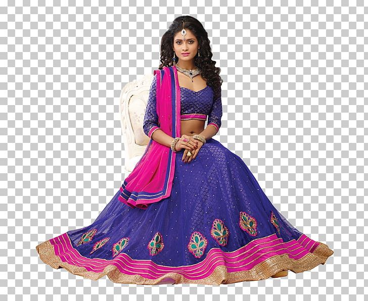 Lehenga-style Saree Gagra Choli Wedding Dress PNG, Clipart, Blouse, Chiffon, Choli, Clothing, Costume Free PNG Download