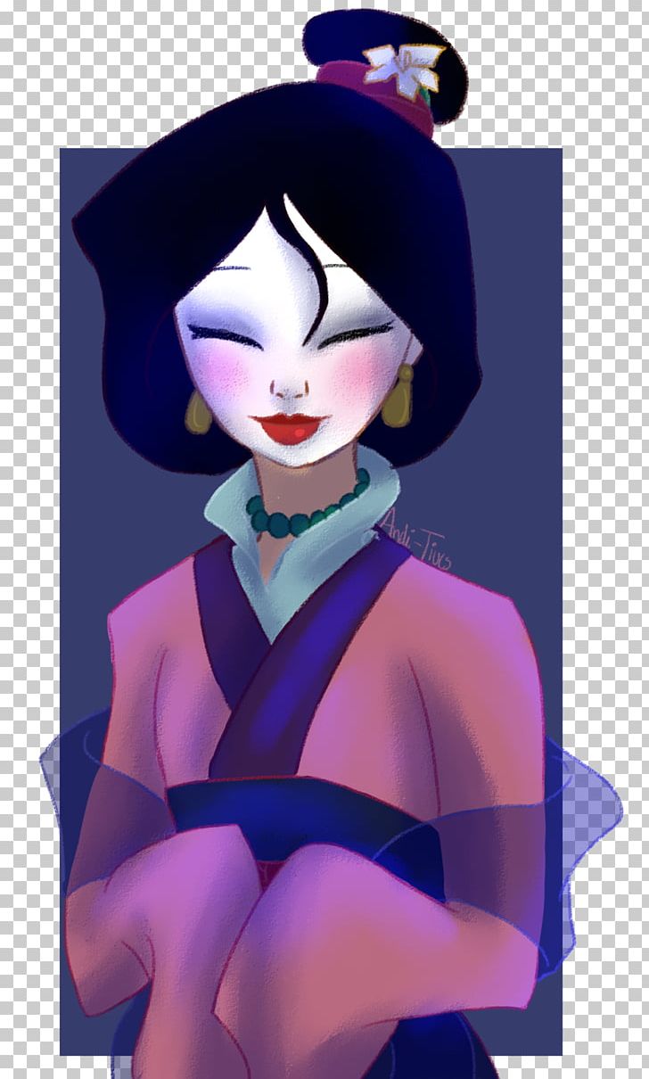 Cartoon Mulan Fan Art PNG, Clipart, Art, Artist, Art School, Black Hair, Cartoon Free PNG Download