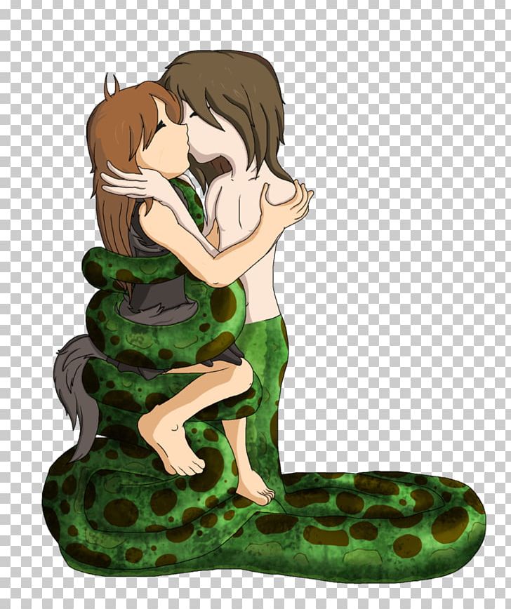 Kaa Nāga Snake Romance Hug PNG, Clipart, Animals, Art, Carnivoran, Drawing, Fictional Character Free PNG Download