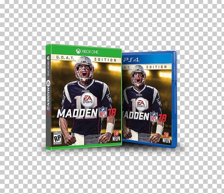 Madden NFL 18 New England Patriots Xbox One Video Game PNG, Clipart, Athlete, Brand, Championship, Ea Sports, Electronic Arts Free PNG Download