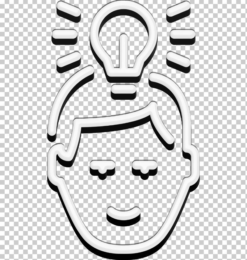 Idea Icon Marketing Icon PNG, Clipart, Black, Black And White, Face, Geometry, Headgear Free PNG Download
