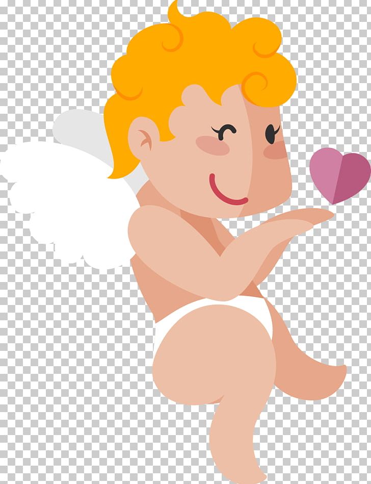 Lovely Cupid Illustration PNG, Clipart, Cartoon, Child, Cupid, Cupid Angel, Cupid Arrow Free PNG Download