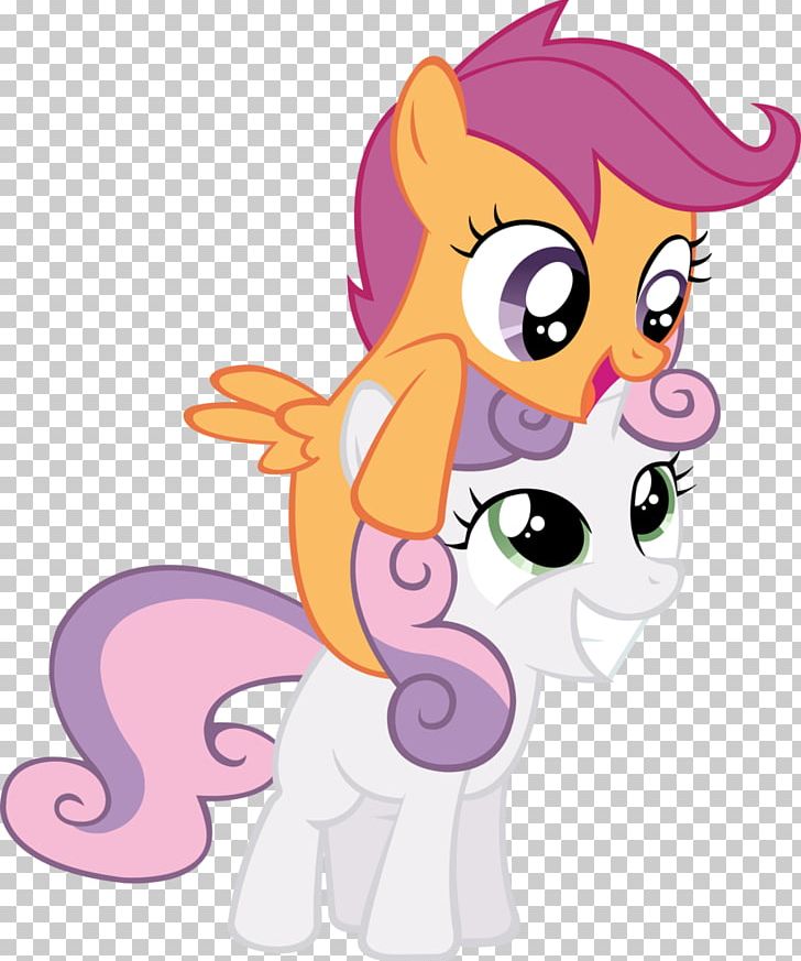 Scootaloo Sweetie Belle Rarity Rainbow Dash Pony PNG, Clipart, Apple Bloom, Applejack, Art, Carnivoran, Cartoon Free PNG Download