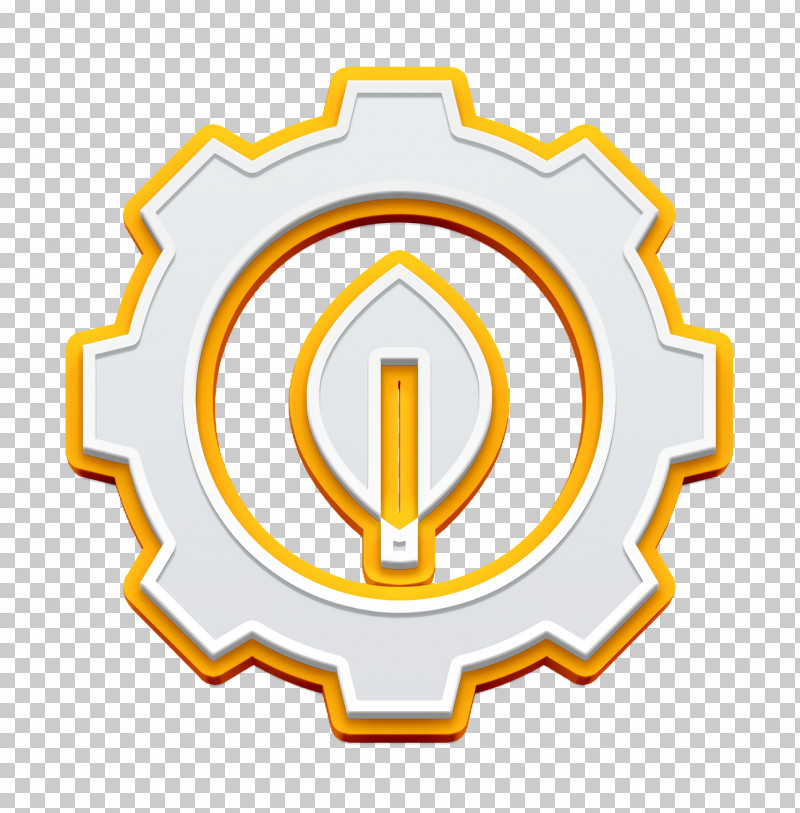 Gear Icon Sustainable Energy Icon Leaf Icon PNG, Clipart, Circle, Emblem, Gear Icon, Label, Leaf Icon Free PNG Download