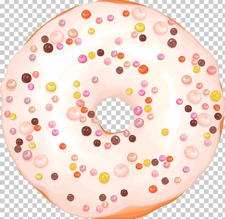 Doughnut Bakery Polka Dot Pink PNG, Clipart, Bakery, Circle, Decorative, Decorative Pattern, Delicious Free PNG Download