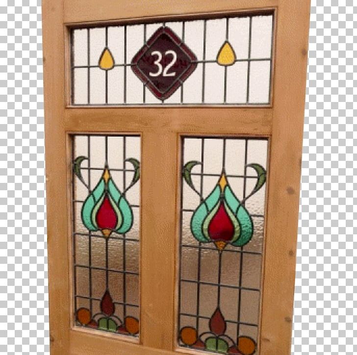 Stained Glass Window Door Leadlight PNG, Clipart, Art, Art Nouveau, Arts And Crafts Movement, Door, Furniture Free PNG Download