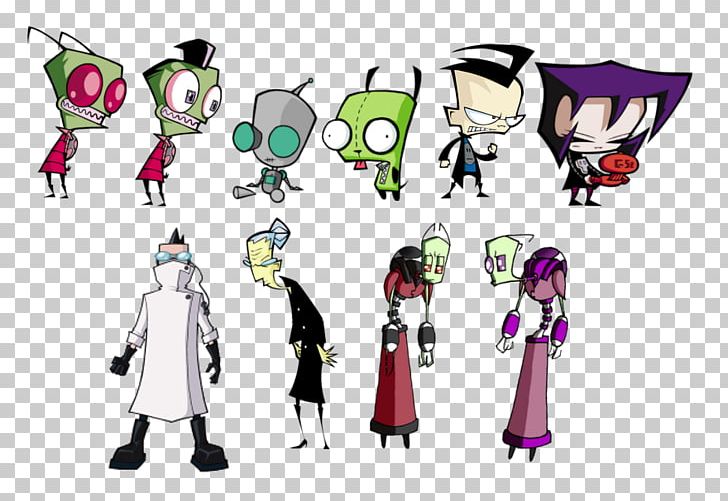 Invader Zim Gaz Professor Membrane Character PNG, Clipart, Animated Cartoon, Animated Film, Cartoon, Character, Drawing Free PNG Download