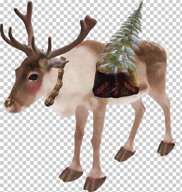 Rudolph Reindeer Elk Antler PNG, Clipart, Animal, Antler, Cartoon, Deer, Elk Free PNG Download