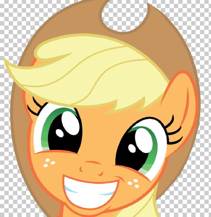 Applejack Pony Twilight Sparkle Rainbow Dash Rarity PNG, Clipart, Art, Cartoon, Emoticon, Eye, Face Free PNG Download