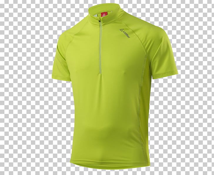 T-shirt Sport Jersey Polo Shirt Bicycle PNG, Clipart, Active Shirt, Bicycle, Clothing, Green, Jersey Free PNG Download