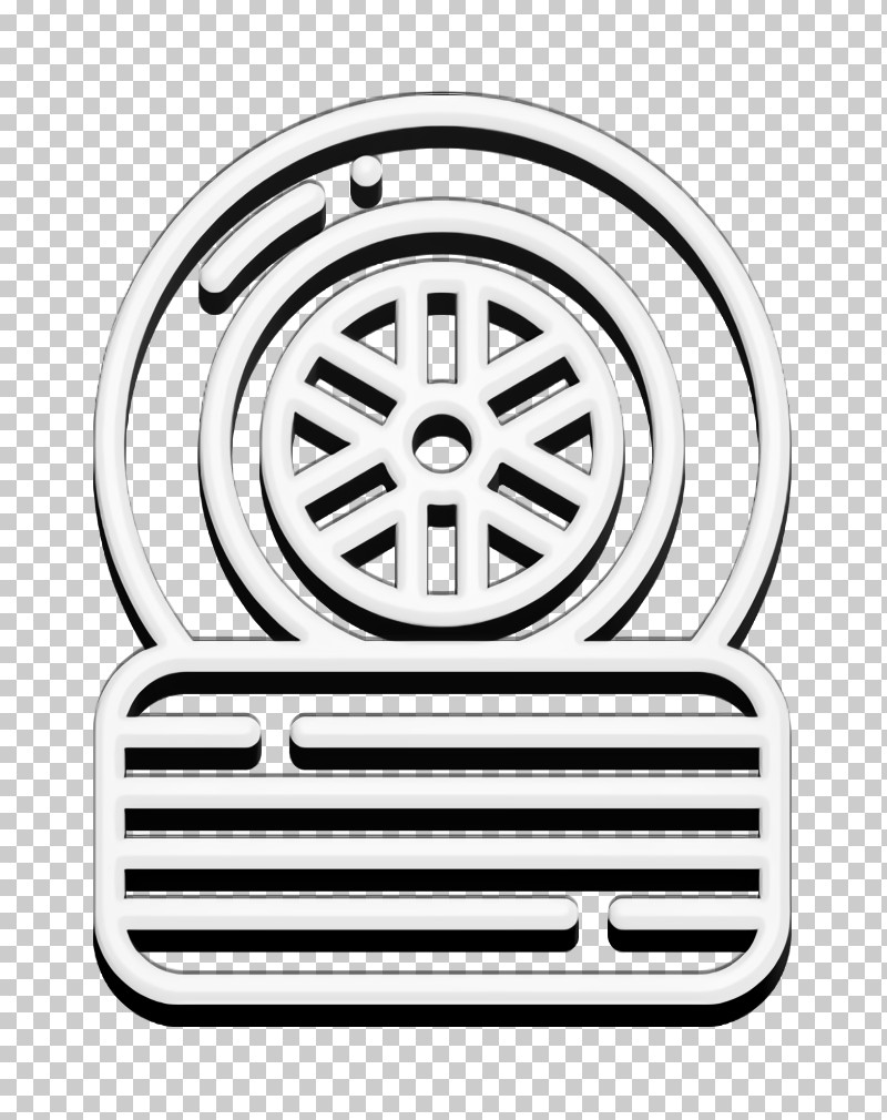 Motor Sports Icon Tire Icon Tyre Icon PNG, Clipart, Geometry, Line, M, Mathematics, Meter Free PNG Download
