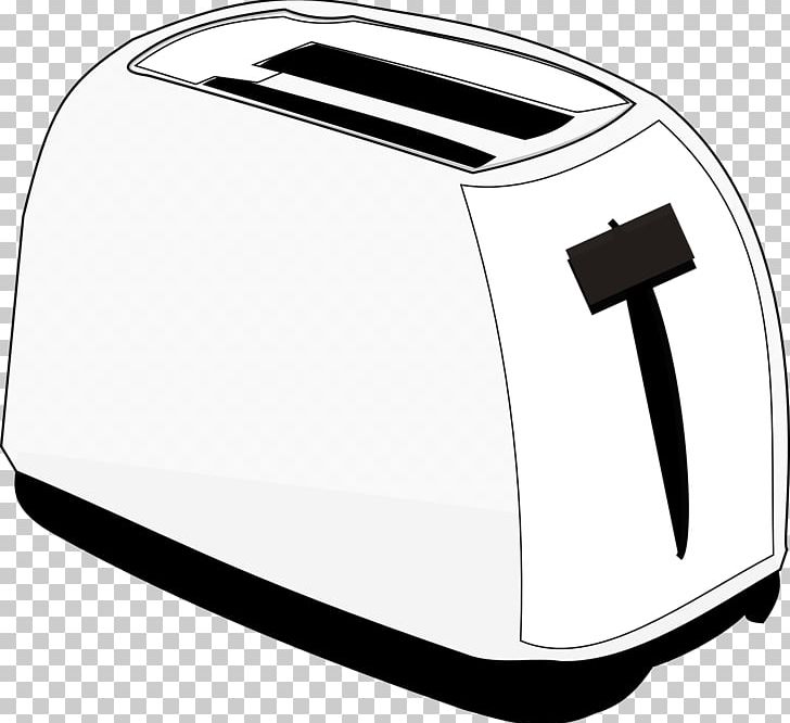 Toaster Microwave Ovens PNG, Clipart, After Dark, Angle, Black And White, Bread, Computer Icons Free PNG Download