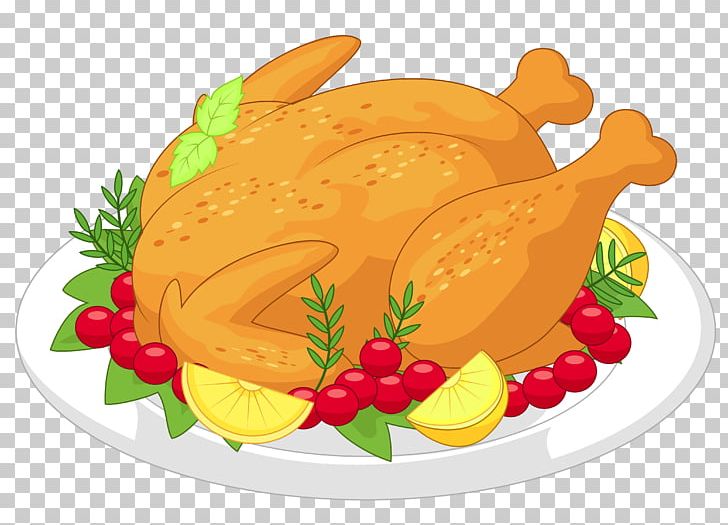 thanksgiving dinner plate clip art