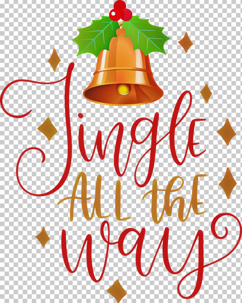 Jingle All The Way Christmas PNG, Clipart, Christmas, Christmas Day, Festival, Jingle, Jingle All The Way Free PNG Download
