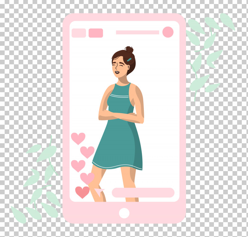 Woman Mobile Social Media PNG, Clipart, Arm Architecture, Arm Cortexm, Cartoon, Dress, Meter Free PNG Download