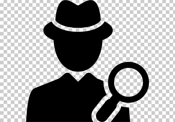 Detective Private Investigator Computer Icons Police PNG, Clipart, Artwork, Black, Black And White, Computer Icons, Cowboy Hat Free PNG Download