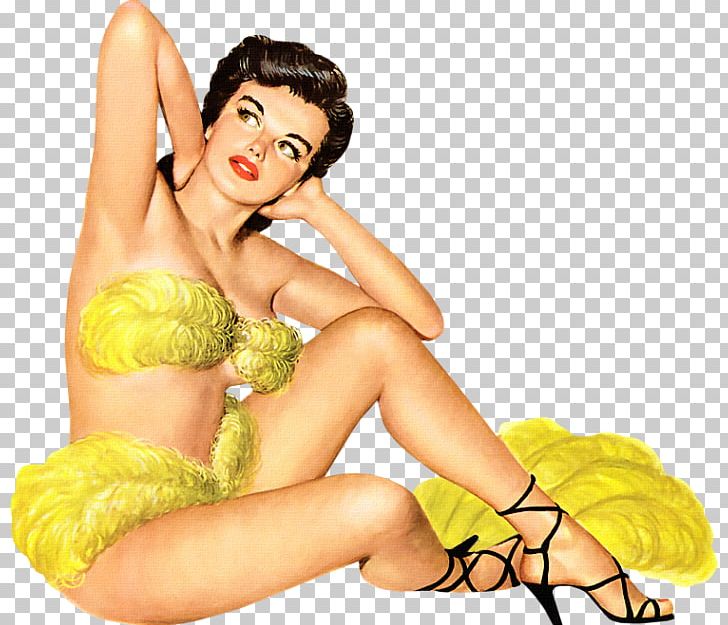 Pin-up Girl Esquire Art Retro Style PNG, Clipart, Arm, Artist, Beauty, Black Hair, Brown Hair Free PNG Download