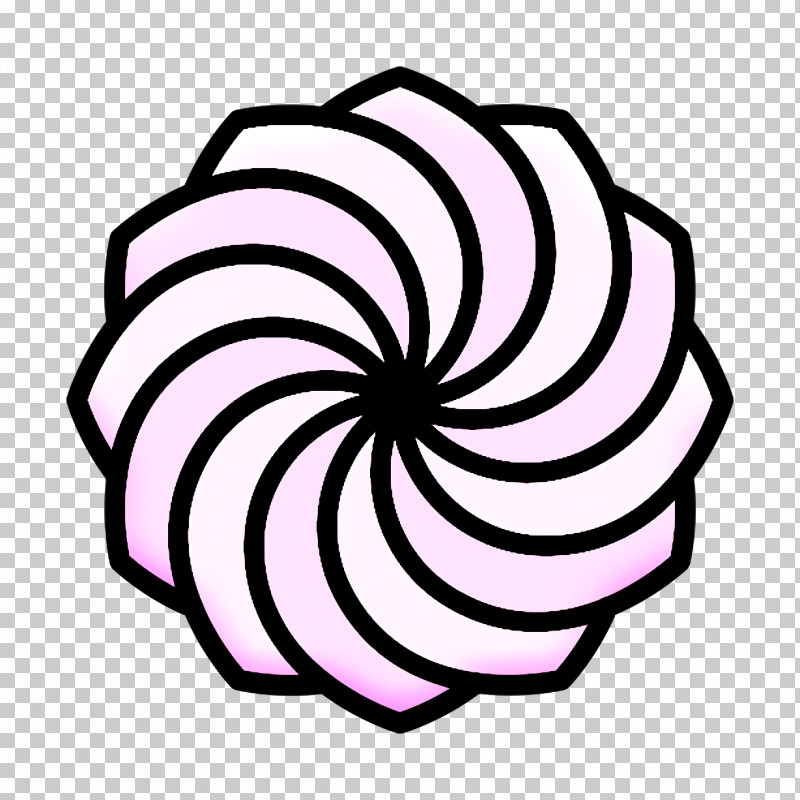 Spiral Icon Marshmallow Icon Candies Icon PNG, Clipart, Candies Icon, Line, Line Art, Marshmallow Icon, Spiral Icon Free PNG Download