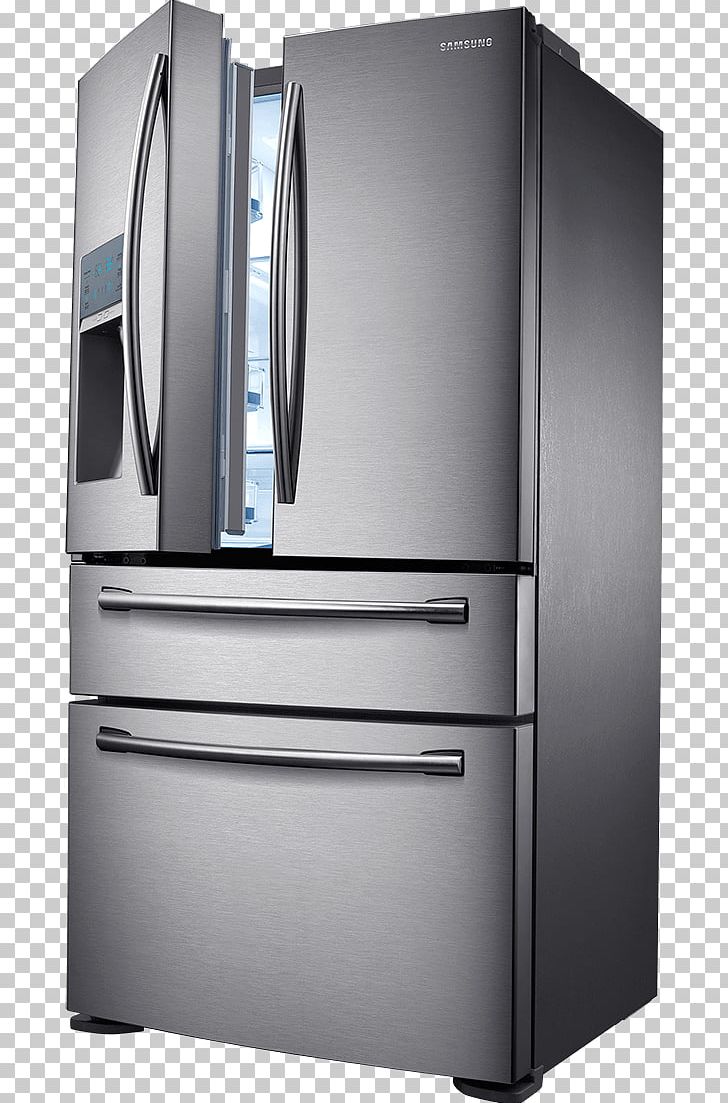 Refrigerator Freezers Door Samsung RF24FSEDB Stainless Steel PNG, Clipart, Autodefrost, Door, Drawer, Energy Star, Freezers Free PNG Download