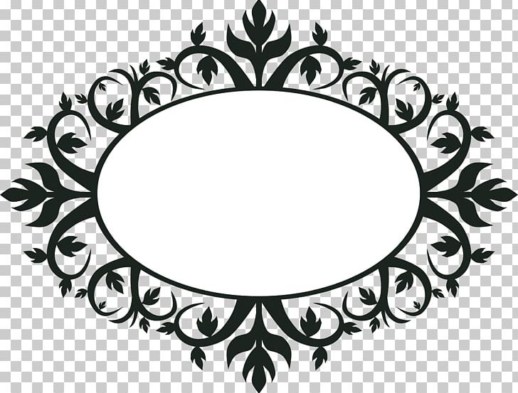 Borders And Frames Floral Ornament Frames PNG, Clipart, Black And White, Borders, Borders And Frames, Circle, Clip Art Free PNG Download