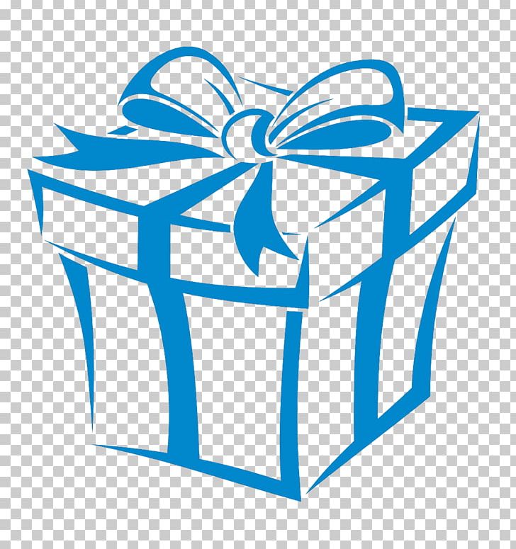 Drawing Gift PNG, Clipart, Area, Artwork, Black And White, Blue, Box Free PNG Download
