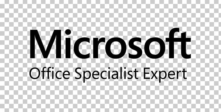 Microsoft Office Specialist Microsoft Certified Professional Microsoft Excel PNG, Clipart, Angle, Area, Black, Brand, Certification Free PNG Download