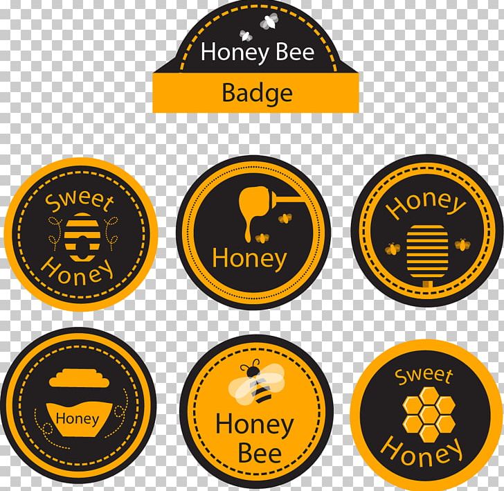 Honey Bee Honey Bee Euclidean PNG, Clipart, Badge, Bee, Beehive, Bottle Cap, Brand Free PNG Download