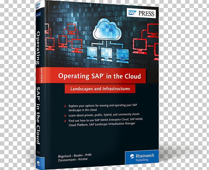 Operating SAP In The Cloud: Landscapes And Infrastructures SAP-Systeme In Der Cloud: Implementierung Und Betrieb SAP ERP SAP HANA SAP S/4HANA PNG, Clipart, Brand, Cloud Computing, Der, Dvd, Electronics Free PNG Download