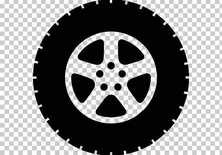 Car Tire Computer Icons Wheel PNG, Clipart, Alloy Wheel, Automotive Tire, Automotive Wheel System, Black, Black And White Free PNG Download