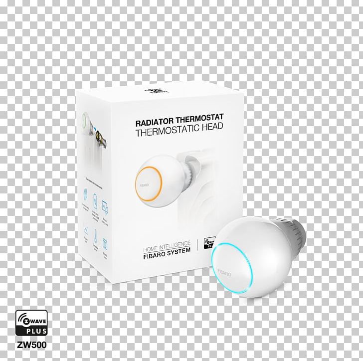 Fibaro The Heat Controller Starter Pack ZW5 EU Z-Wave White Thermostat Fibaro FGBRS-001 Indoor Temperature Sensor Freestanding Wireless Fibaro Radiatorová Hlavice FIB-FGT-001-ZW5 PNG, Clipart, Electronic Device, Electronics, Heater, Heating Radiators, Heating System Free PNG Download