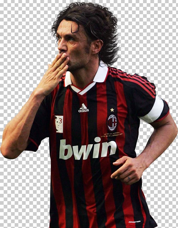 Paolo Maldini A.C. Milan Jersey Italy National Football Team Serie A PNG, Clipart, A.c. Milan, Ac Milan, Beard, Clothing, Defender Free PNG Download