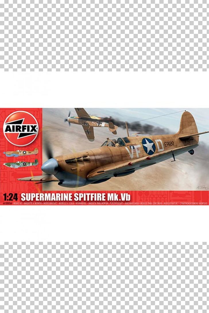 AIRFIX A12005A Supermarine Spitfire Mk.Vb 1:24 Aircraft Model Kit 1:24 Scale Airplane PNG, Clipart, 124 Scale, Aircraft, Airfix, Air Force, Airplane Free PNG Download