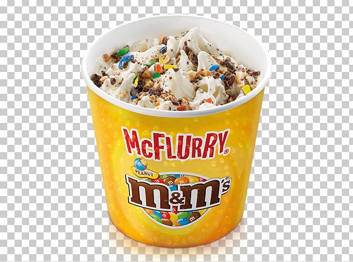 McDonald's McFlurry With M&M's Candies Sundae Ice Cream Mars PNG, Clipart, Amp, Burger King, Candies, Commodity, Dish Free PNG Download