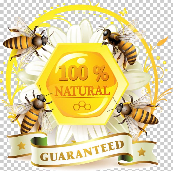 Honey Bee Honey Bee Label Honeycomb PNG, Clipart, Bees Vector, Chamomile, Dream, Dynamic, Encapsulated Postscript Free PNG Download