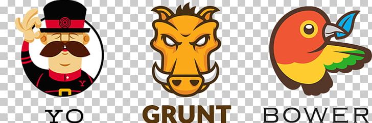 Yeoman Grunt Bower Website Development JavaScript PNG, Clipart, Beak, Bower, Cartoon, Commandline Interface, Fiction Free PNG Download