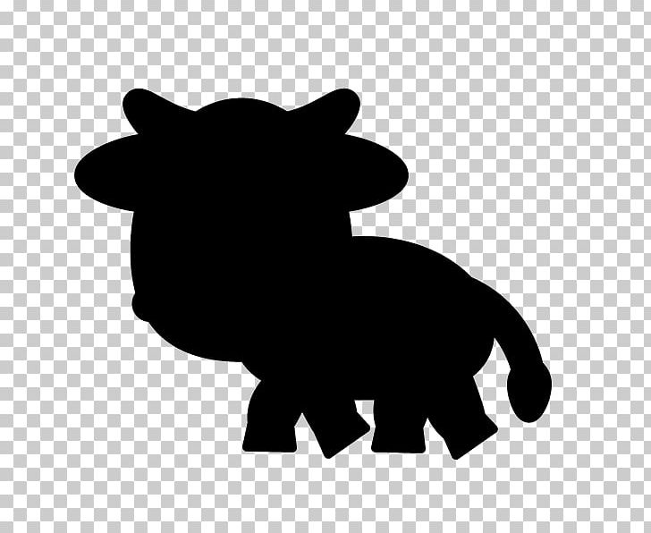Dairy Cattle Silhouette Canidae PNG, Clipart, Animal, Animals, Black, Black And White, Canidae Free PNG Download