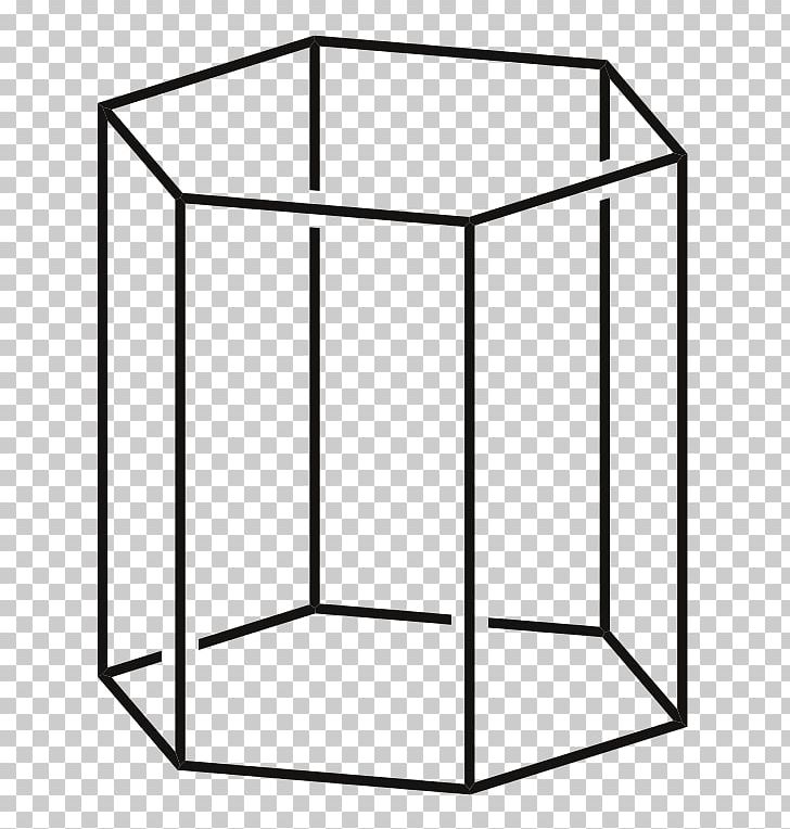 Hexagonal Prism Shape Geometry PNG, Clipart, Angle, Area, Art, Black And White, Crystal 3d Free PNG Download