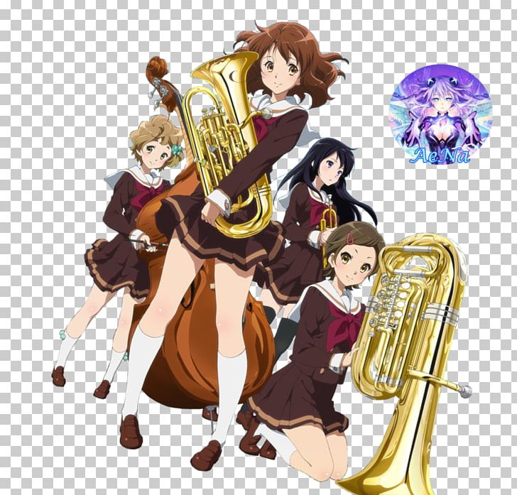 Sound! Euphonium Anime アニメスタイル Kyoto Animation Strawberry Marshmallow PNG, Clipart, Animation, Animation Studio, Anime, Art, Brass Instrument Free PNG Download