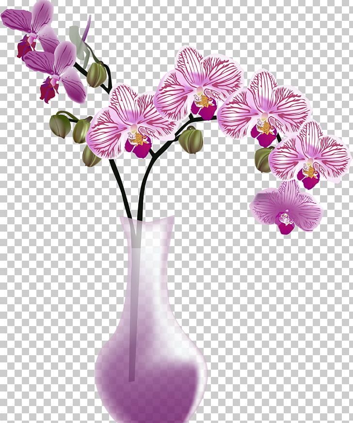Flower Vase Orchids PNG, Clipart, Branch, Clip Art, Color, Crossstitch, Cut Flowers Free PNG Download