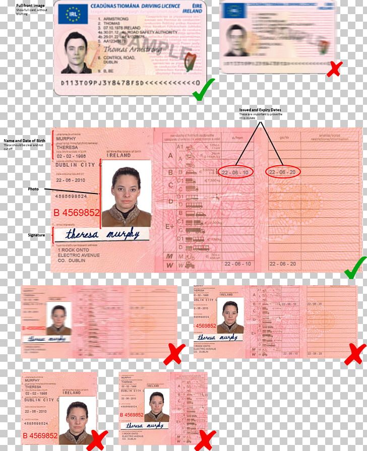 Northern Ireland Driver's License Driving Car PNG, Clipart, Car, Driver, Drivers License, Driving, International Driving Permit Free PNG Download