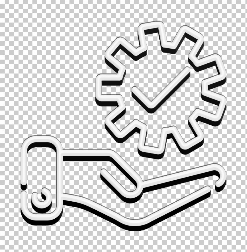 Management Icon Efficiency Icon Hand Icon PNG, Clipart, Black And White M, Efficiency Icon, Geometry, Hand Icon, Line Free PNG Download