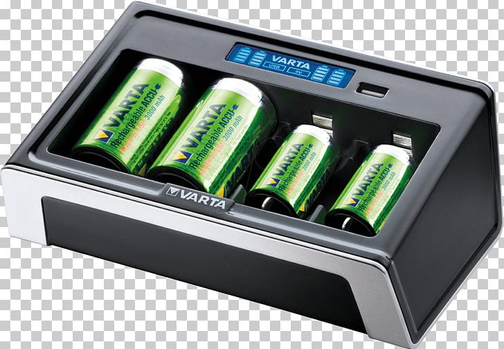 Battery Charger Rechargeable Battery Electric Battery VARTA Liquid-crystal Display PNG, Clipart, Aa Battery, Display Device, Electronic Device, Electronics Accessory, Electronic Visual Display Free PNG Download